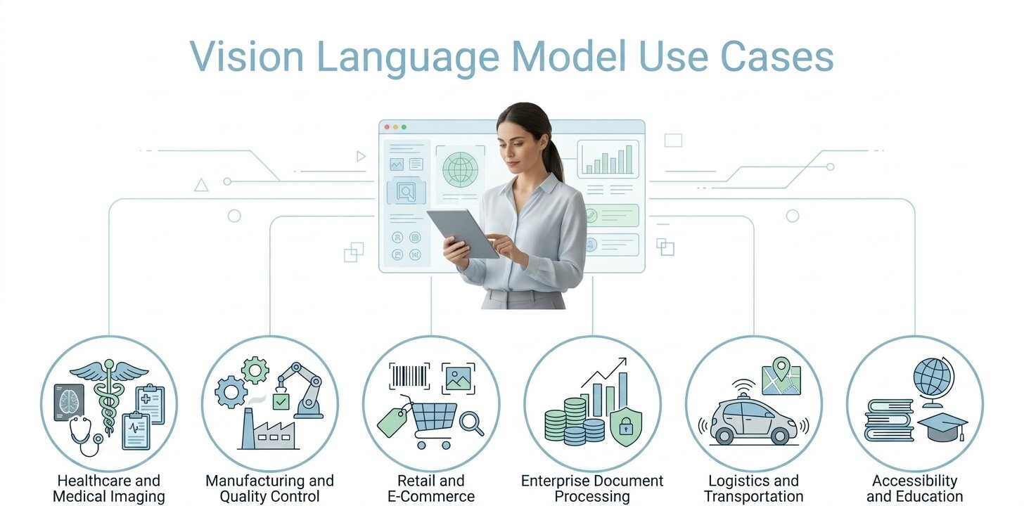 a snapshot of VLMs Use Cases